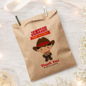 カウボーイウエスタンオールドウェスト誕生日 フェイバーバッグ (クリップ留めされた状態)