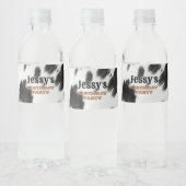 カウボーイウエスタンカントリーファームロデオバースデーパーティー ペットボトルラベル (ボトル)