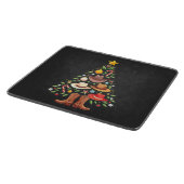 カウボーイウエスタンクリスマスツリーサンタ カッティングボード (角)