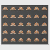 カウボーイウエスタンライダーブルライディング8秒 ラッピングペーパー (フラット)