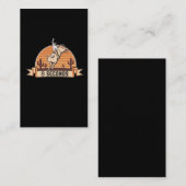 カウボーイウエスタンライダーブルライディング8秒 名刺 (正面/裏面)