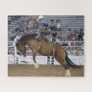 カウボーイウエスタンロデオバッキングホースコラール ジグソーパズル
