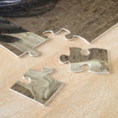 カウボーイウエスタンロデオバッキングホースコラール ジグソーパズル (側面)