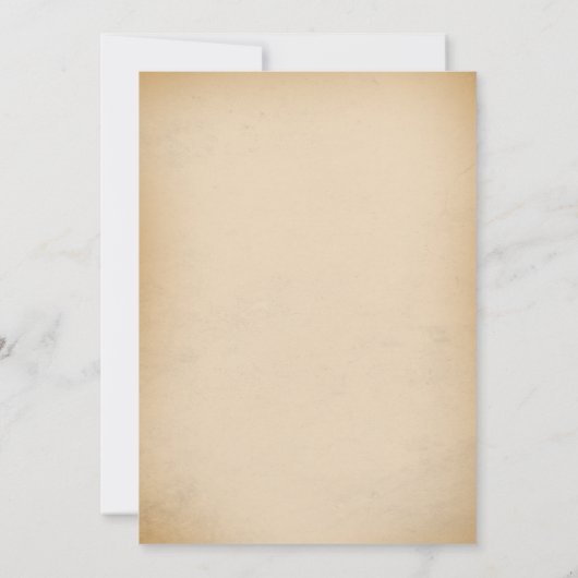 カウボーイウエスタンロデオワイルドウェスト誕生日招待状 招待状 (裏面)