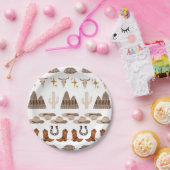 カウボーイウエスタンワイルドウェスト西パーティー ペーパープレート (パーティー)