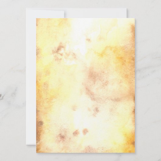 カウボーイウォッチング誕生日招待状 招待状 (裏面)