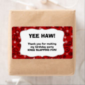 カウボーイウォーターボトルカスタマイズの好みだ！-レッド ラベル (インサイチュ)