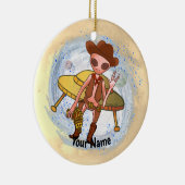 カウボーイエイリアンオーナメント セラミックオーナメント (右)