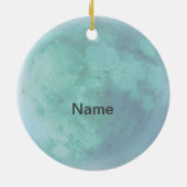 カウボーイエイリアンオーナメント セラミックオーナメント (裏面)