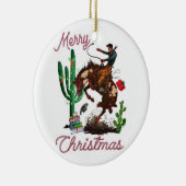 カウボーイオーナメント セラミックオーナメント (右)