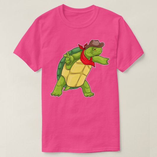 カウボーイカウボーイハット Tシャツ (デザイン正面)