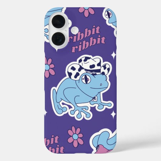 カウボーイカエルの美学 Case-Mate iPhoneケース (裏面)