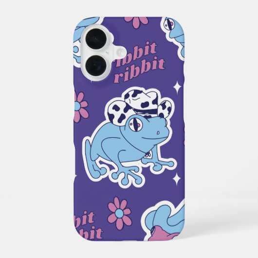 カウボーイカエル美学 iPhone 16ケース (裏面)