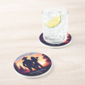 カウボーイカップル永遠の記念日 コースター (側面)