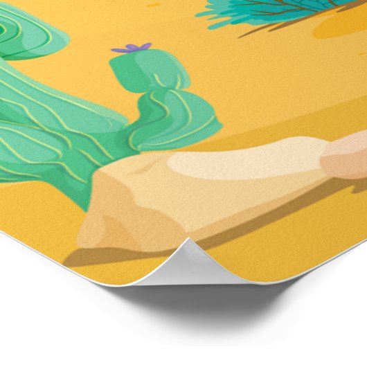 カウボーイカメ ポスター (角)