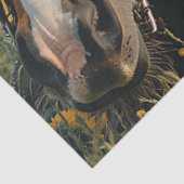 カウボーイカントリーシーンを馬で休む 薄葉紙 (詳細)