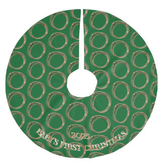 カウボーイカントリーラリアット ブラッシュドポリエステルツリースカート