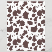 カウボーイカントリー西部のウォーターボトルラベル チラシ (裏面)