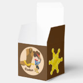 カウボーイキッズカスタムズボーイズロデオバースデーパーティー フェイバーボックス (オープン)