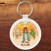 カウボーイキッド誕生日パーティー キーホルダー (正面)