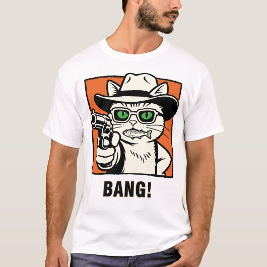 カウボーイキャットのTシャツ Tシャツ (正面)