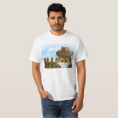 カウボーイキャットティーシャツ Tシャツ (正面フル)