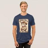 カウボーイキャットファートスミッラティー トライブレンドＴシャツ (正面全面)