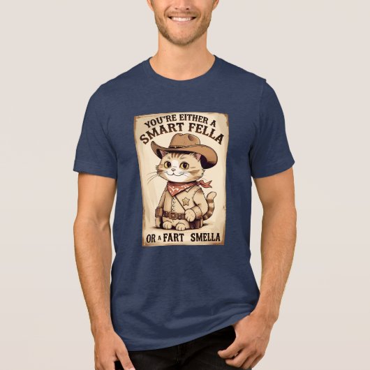 カウボーイキャットファートスミッラティー トライブレンドＴシャツ (正面)