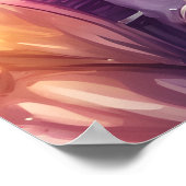 カウボーイキャット宇宙飛行士、宇宙カデット猫 ポスター (角)