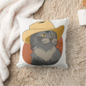 カウボーイキャット クッション (ブランケット)