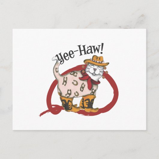 カウボーイキャット ポストカード (正面)