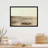 カウボーイキャトルラウンドアップSD 1891 ポスター (キッチン)