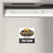 カウボーイキャンディーコーン集団 |ハロウィーン マグネット (インサイチュ (食洗機))