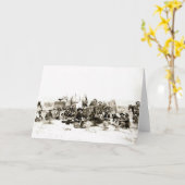 カウボーイキャンプ カード (黄色い花)