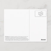 カウボーイキュービズムオリジナルアートポストカード ポストカード (裏面)