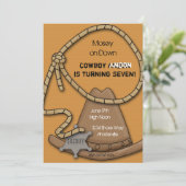 カウボーイギア招待状 招待状 (スタンド正面)