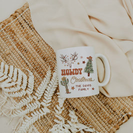 カウボーイクリスマスホリデーマグ コーヒーマグカップ