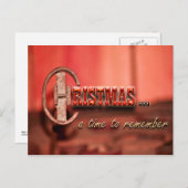 カウボーイクリスマスポストカード シーズンポストカード (正面/裏面)