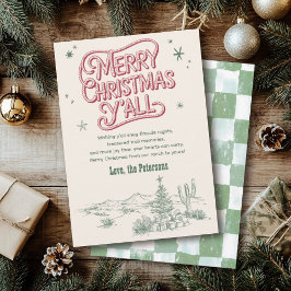 カウボーイクリスマス西メリークリスマスすべて シーズンカード