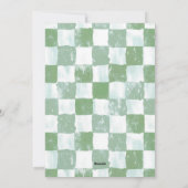 カウボーイクリスマス西メリークリスマスすべて シーズンカード (裏面)