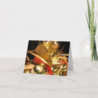 カウボーイクリスマス シーズンカード