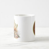 カウボーイクール愛好家はモノグラムを追加 コーヒーマグカップ (中央)