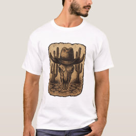 カウボーイグラフィック Tシャツ