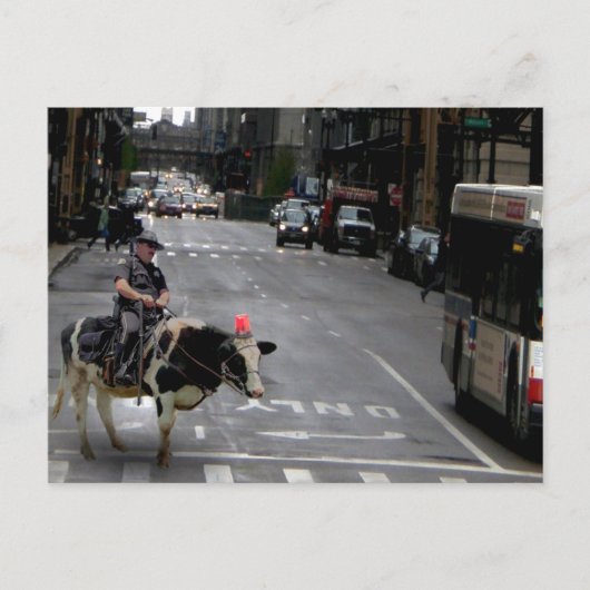 カウボーイコップ ポストカード (正面)