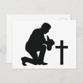 カウボーイコーネリングアットクロス ポストカード (正面/裏面)