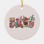 カウボーイコーヒー時間 セラミックオーナメント (正面)