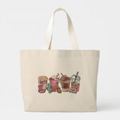 カウボーイコーヒー時間 ラージトートバッグ (裏面)