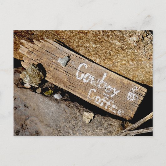 カウボーイコーヒー ポストカード (正面)