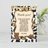 カウボーイサンキューカードウェスタン サンキューカード (スタンド正面)