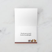 カウボーイサンキューカード サンキューカード (内部)